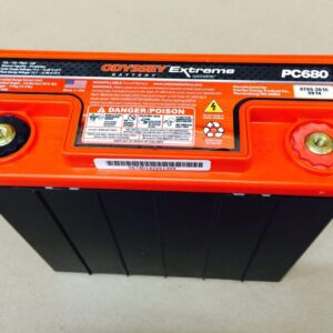 An orange odyssey battery with an extreme series