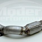 Housing downpipe with cat caliber srt four