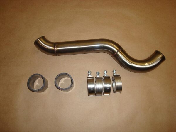 A jeep lower radiator pipe and coils